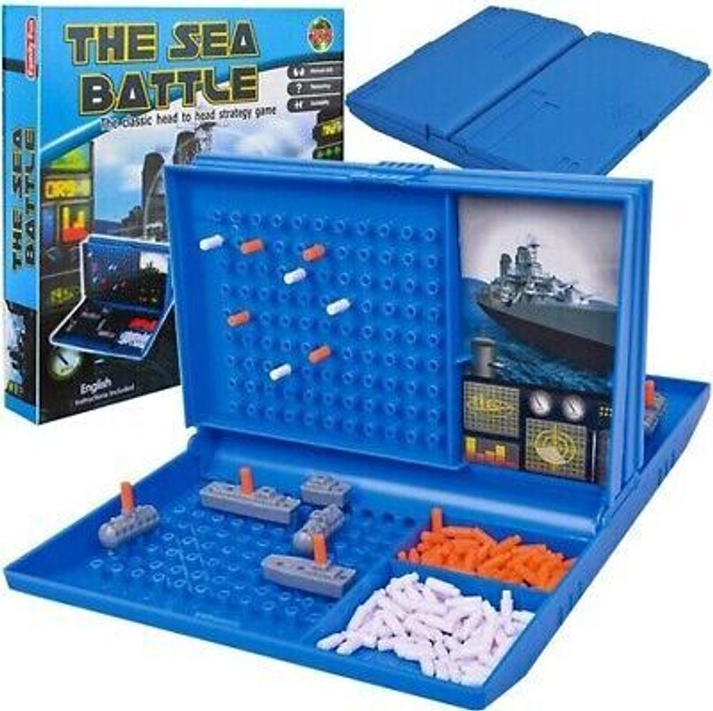 Schiffe versenken Familienspiel Strategiespiel Games Produktbild 