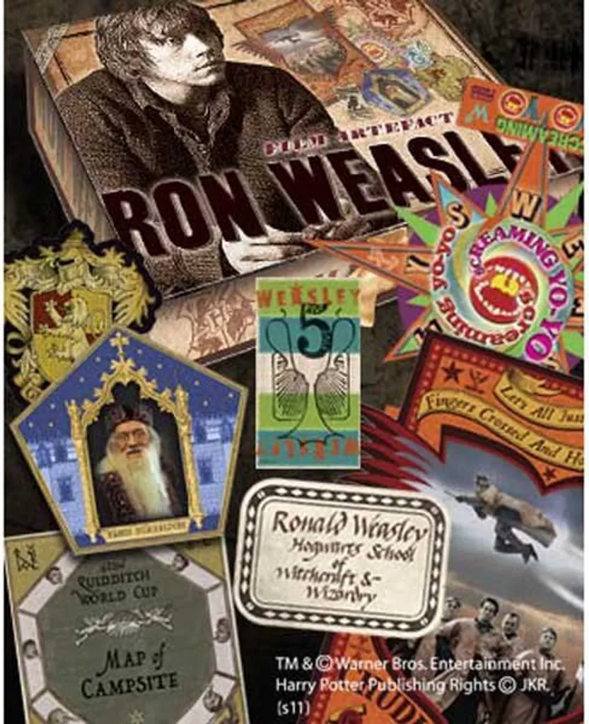 Boîte à Artefacts Harry Potter Ron Weasley - Set de Collection Cinéma