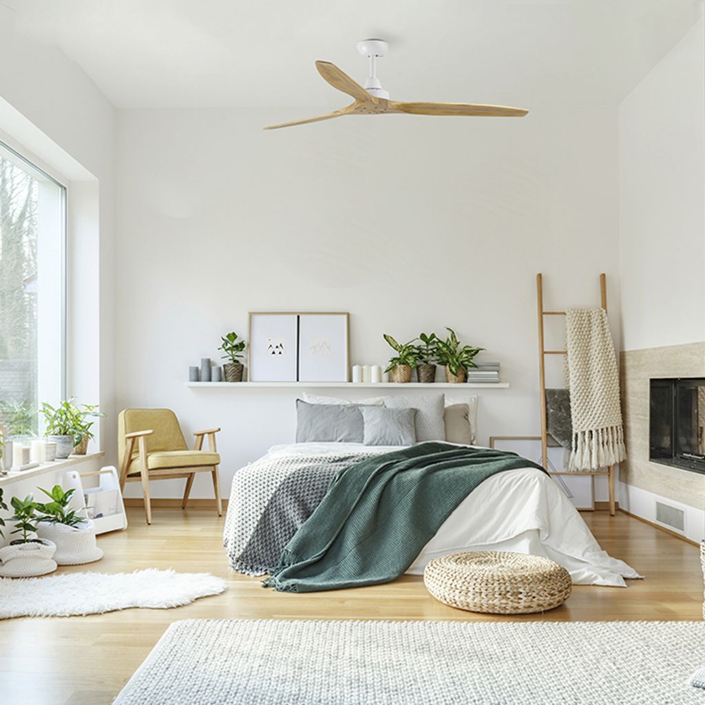 MORELOS L Ventilator ohne Licht weiß Ø152