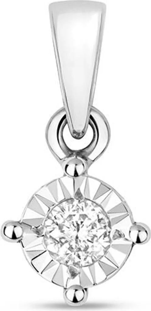 Pendentif Diamant Or Blanc Durable : Un Bijou Éclatant qui ne Noircit Pas
