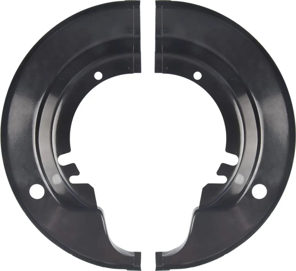 Stop corrosion : Tôle protection frein FEBI 186170 Arrière 61mm 347mm
