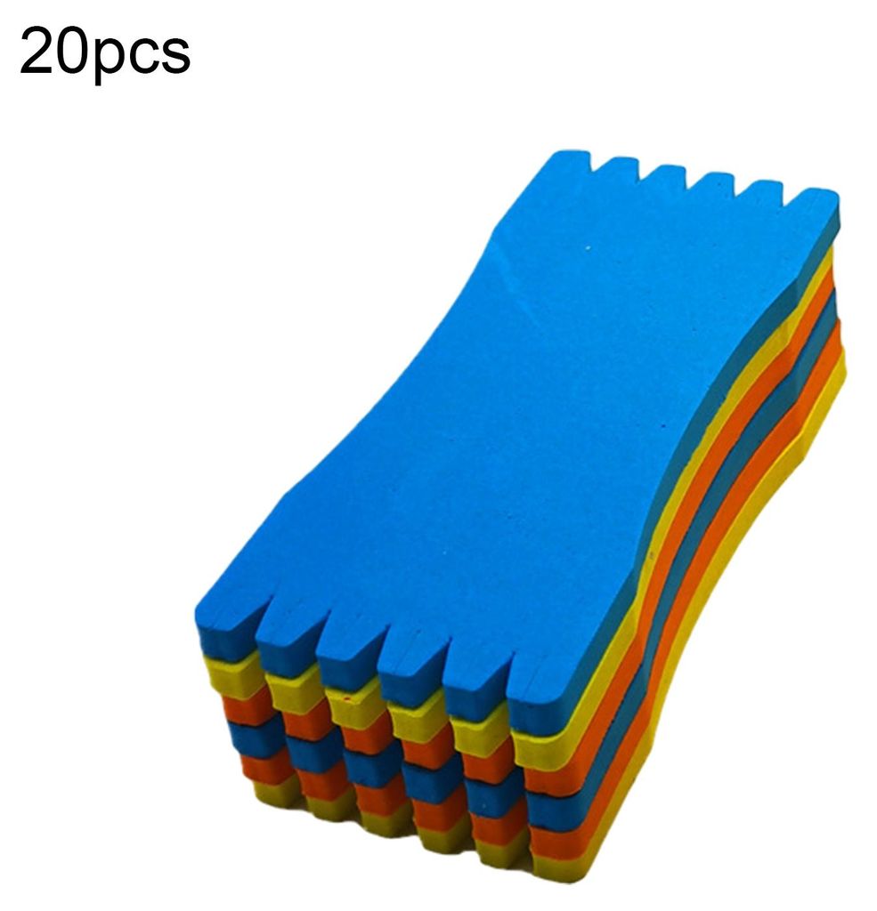 10/20 Stück Wickelbretter, kratzfest, zur Aufbewahrung von Angelzubehör, verhindert Verheddern, aus Schaumstoff, zum Aufwickeln von Angelschnüre...