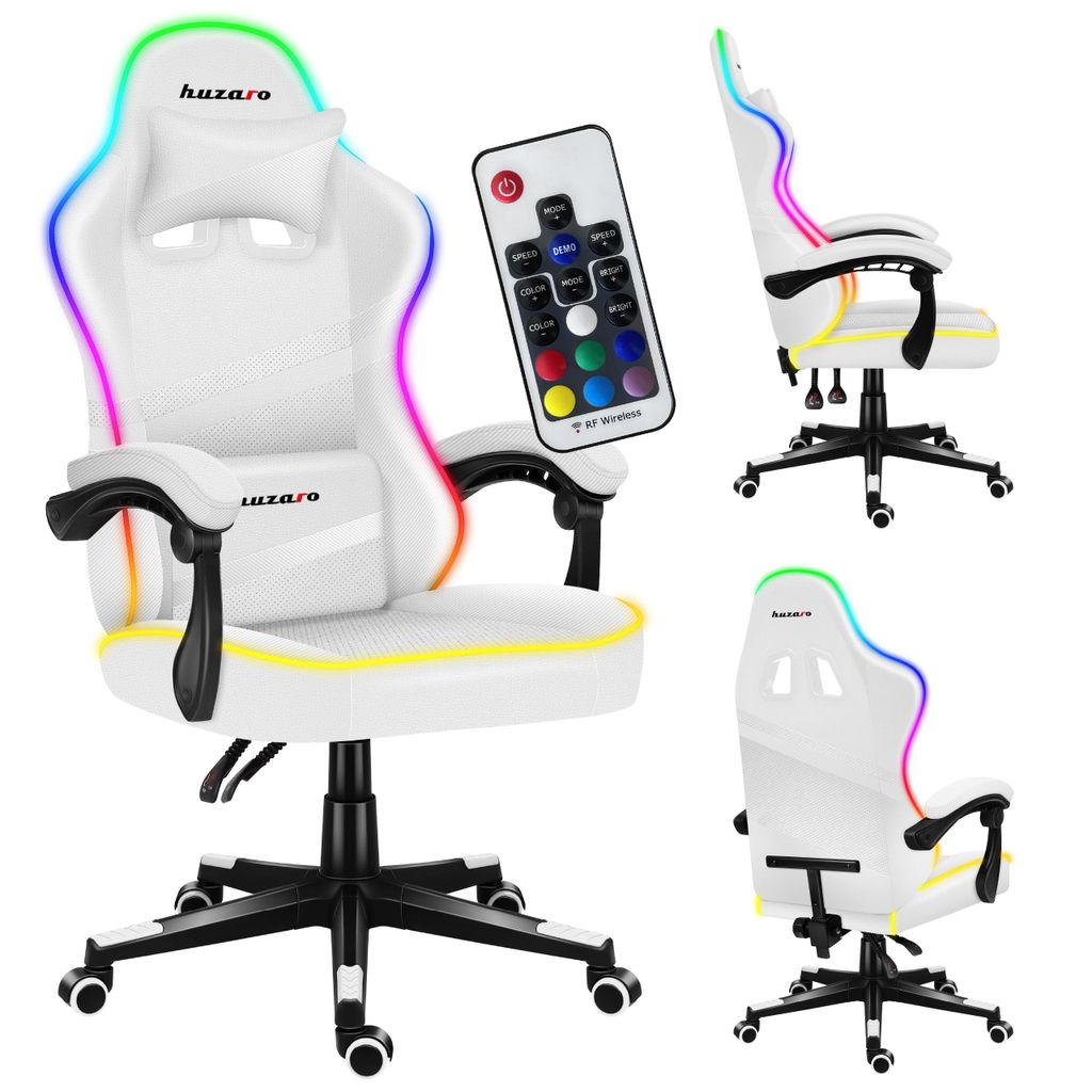 Huzaro Force 4.4 | Krzesło do gier z oświetleniem LED RGB Zdjęcie produktu 