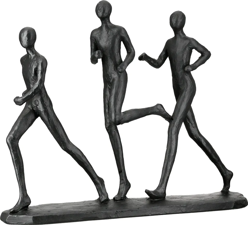 Décoration de Salon Sculpture Gilde Active Noire - Idée Cadeau Design