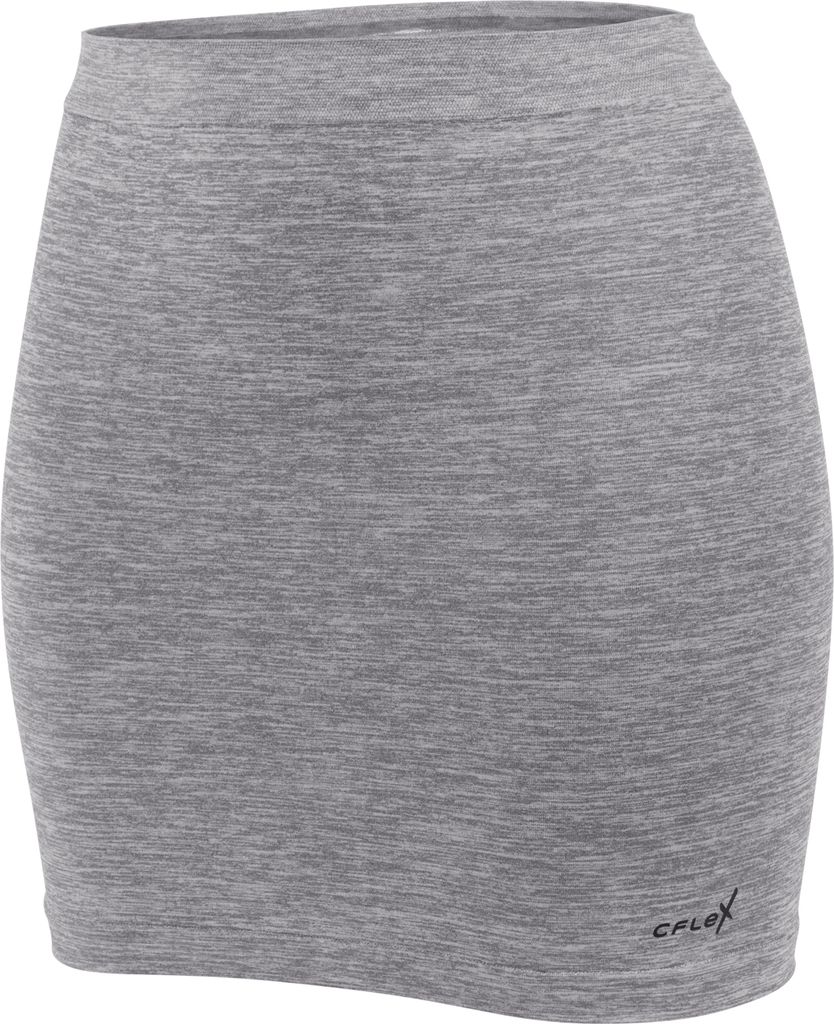 CFLEX Damen Seamless Variotube Nierenwärmer - Top Rock Tube - Grey Melange S