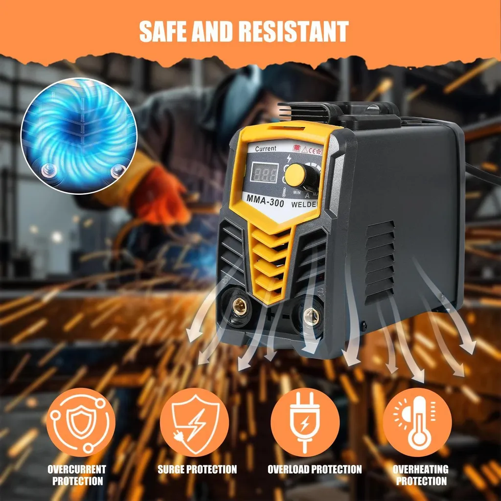 Souder le métal facilement : Poste MMA-300 ARC portable 220V réglable - 2