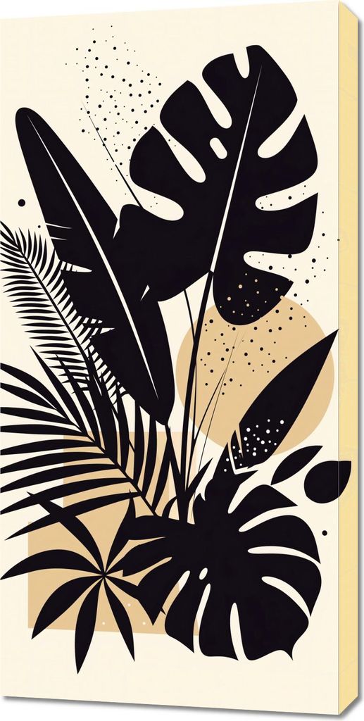 Bild 50x100cm Tropisches Paradies