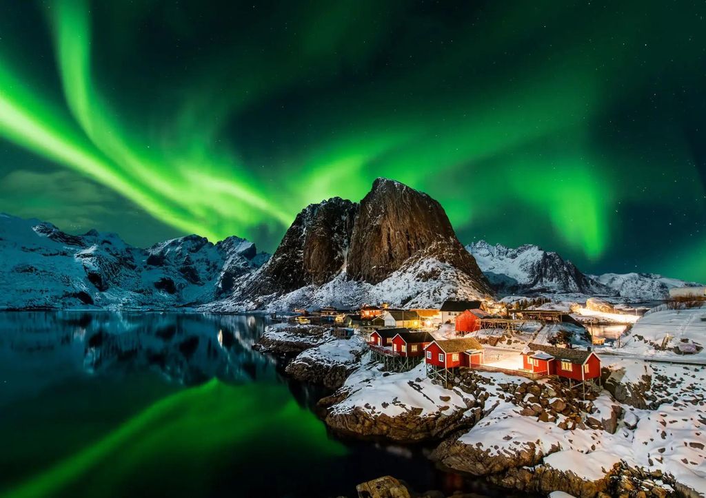 Art puzzle - Puzzle Northern Lights - 1000 dielov