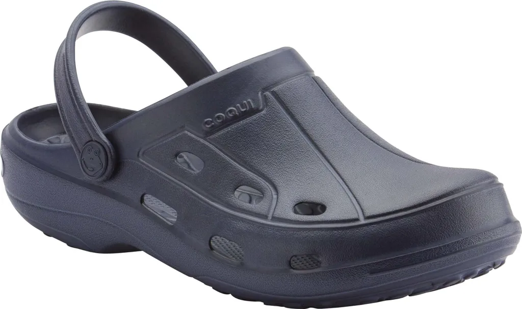 Mules Coqui Tina Navy 40 avec semelle antidérapante et antibactérienne