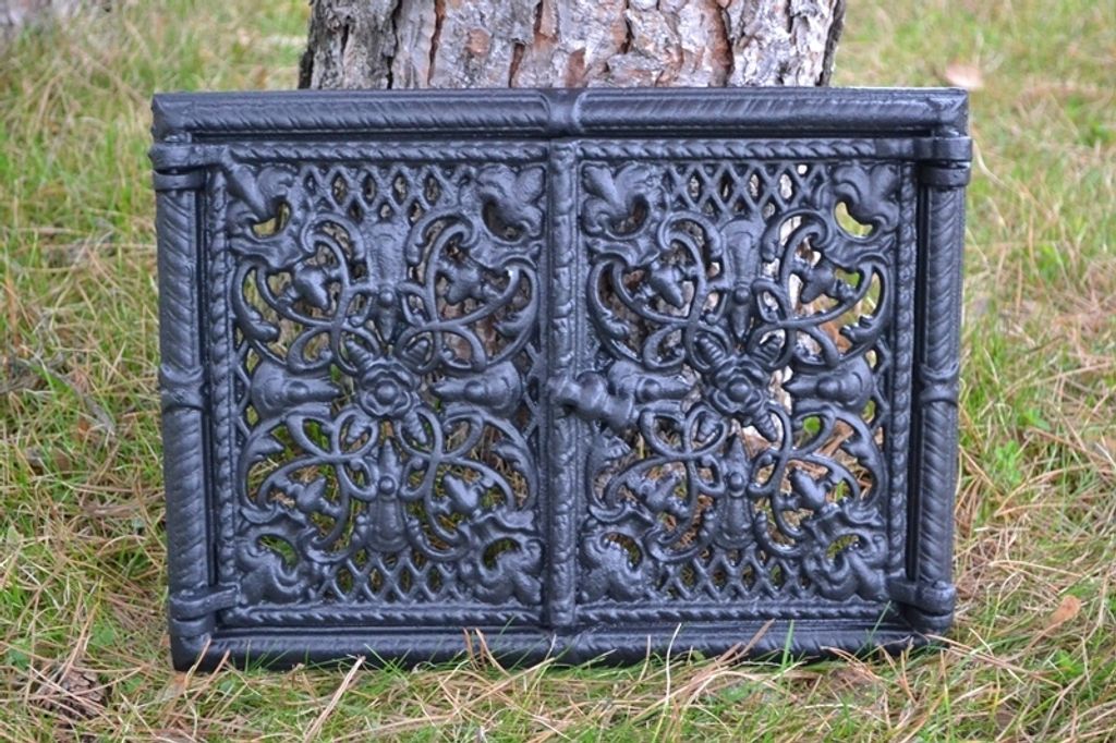 SEZAM – 33,5 x 25 cm – litinové dvířka do pece na pečení Obrázek produktu 
