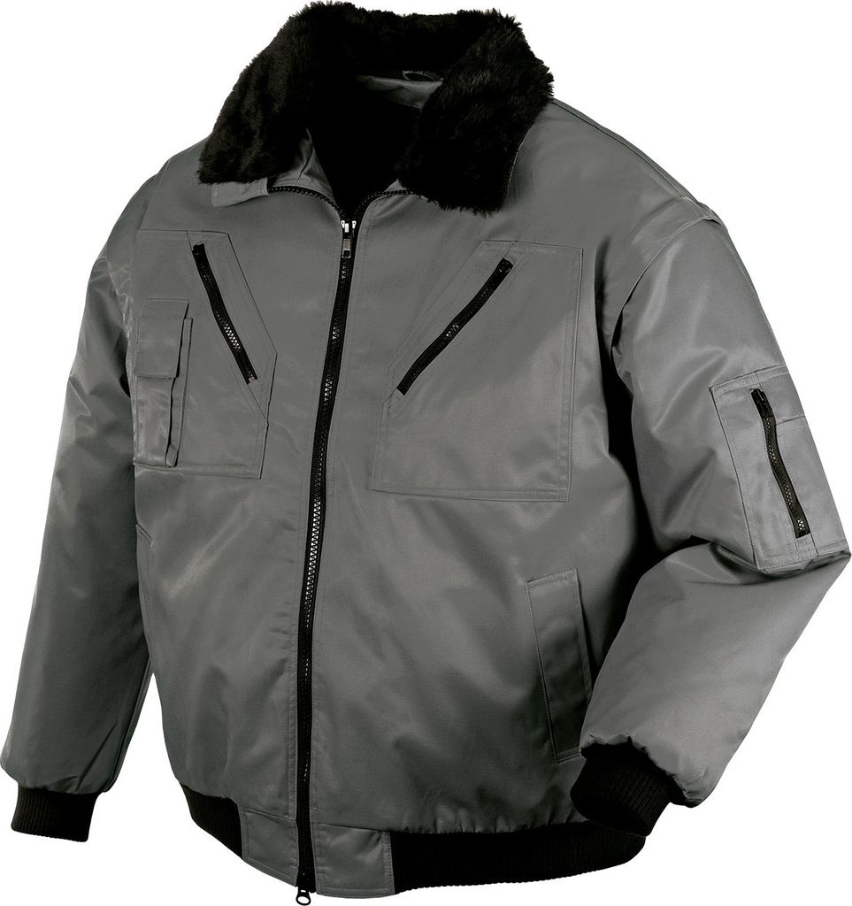 Pilotenjacke 4 in 1-Funktion anthrazitgrau  Größe XXL Produktbild 