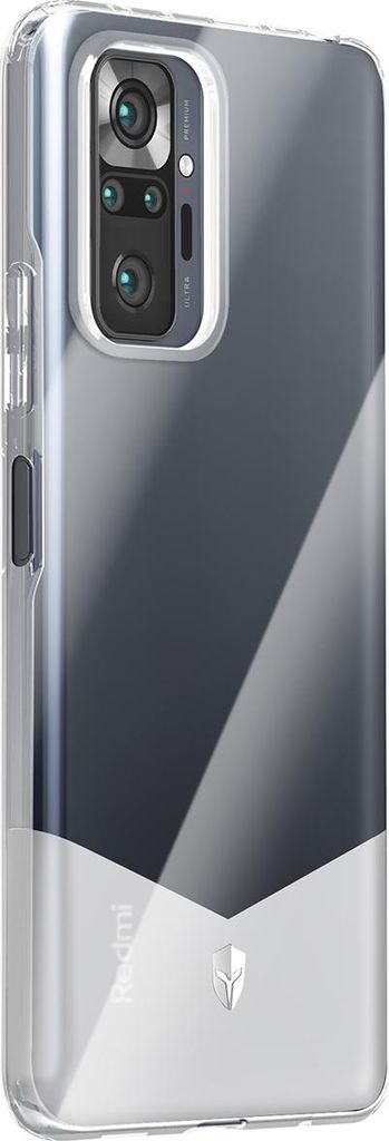 Force Case, Verstärkte Hülle für Xiaomi Redmi Note 10 Pro PURE, Transparent