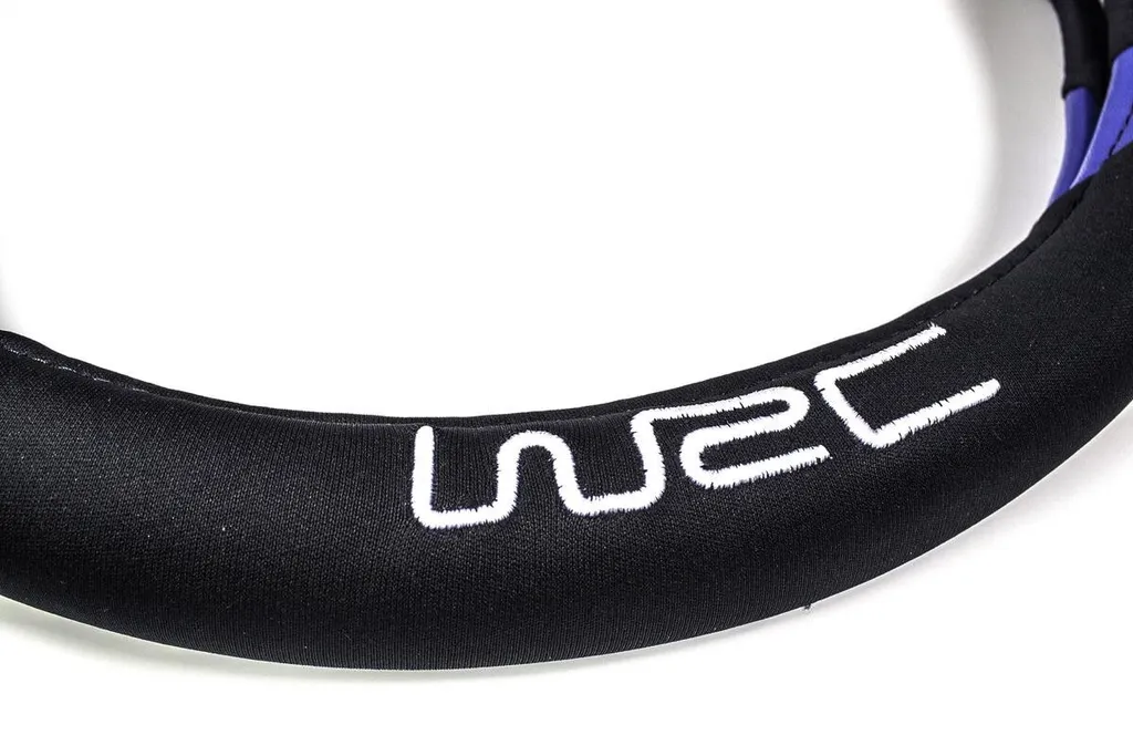 Coprivolante WRC Nero Blu L38cm - Rinnova gli Interni della tua Auto - 5
