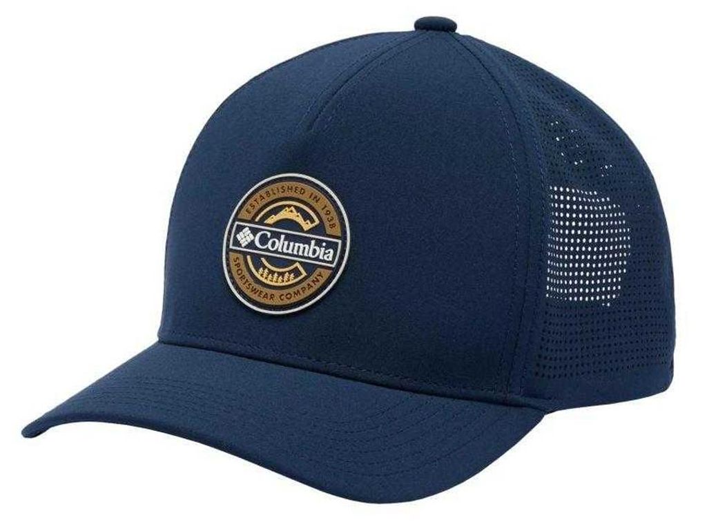 Columbia - Baseball-Mütze für Herren/Damen Uni, Stretch PP11293 (Einheitsgröße) (Dunkles Marineblau)
