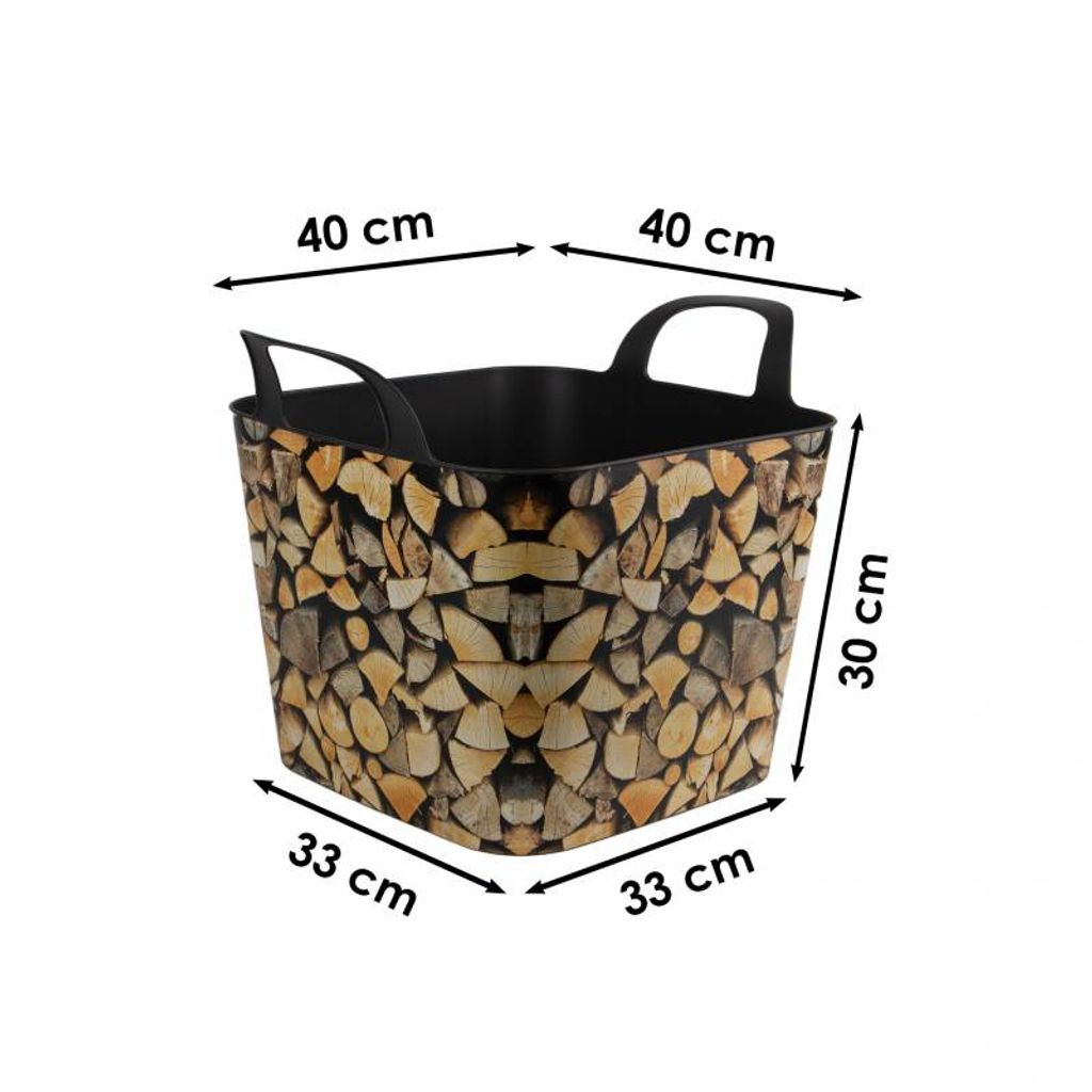 Kôš na drevo Lienbacher Flexi hranatý Obrázok produktu 9