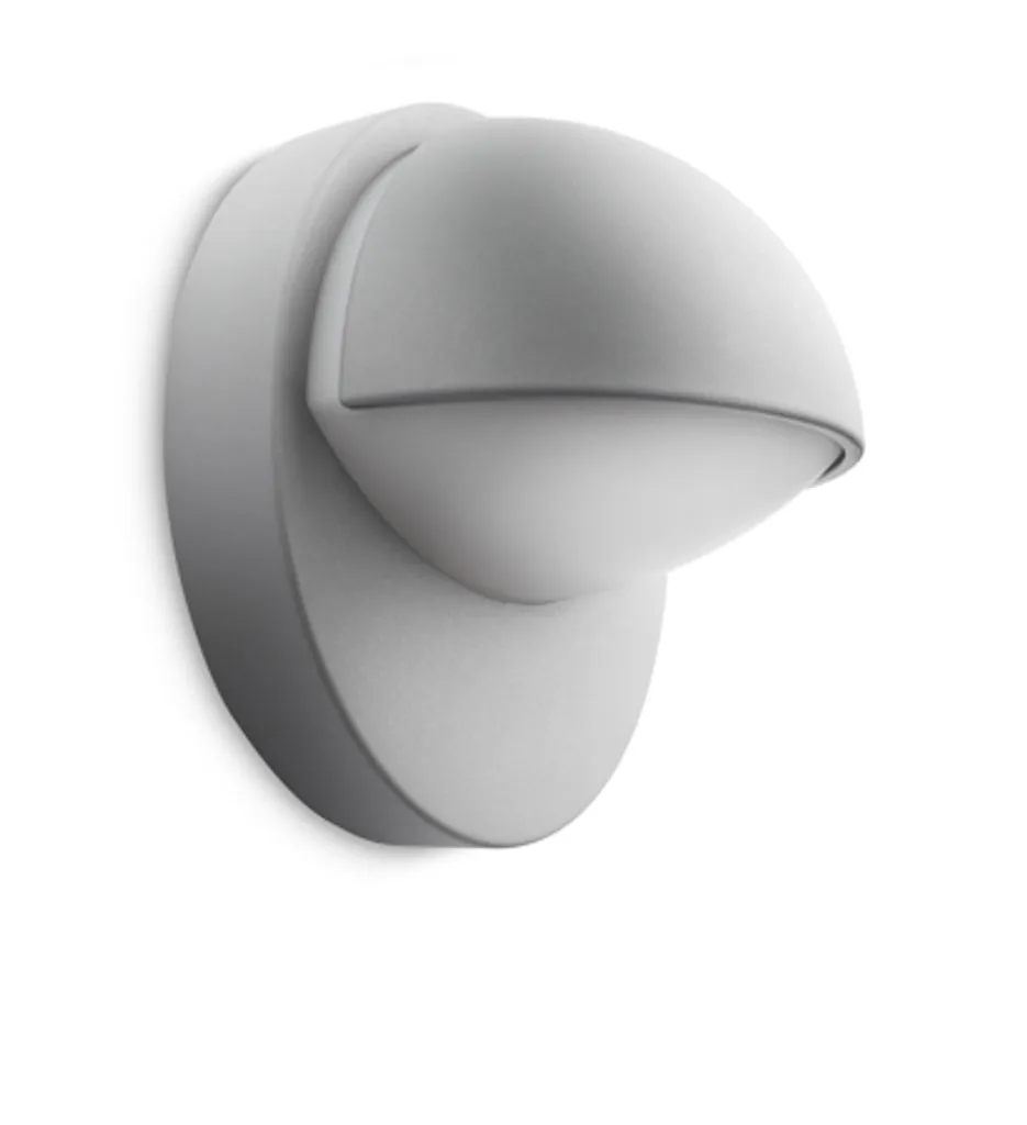 Applique Murale Extérieure Philips June : Solution Antirouille Grise