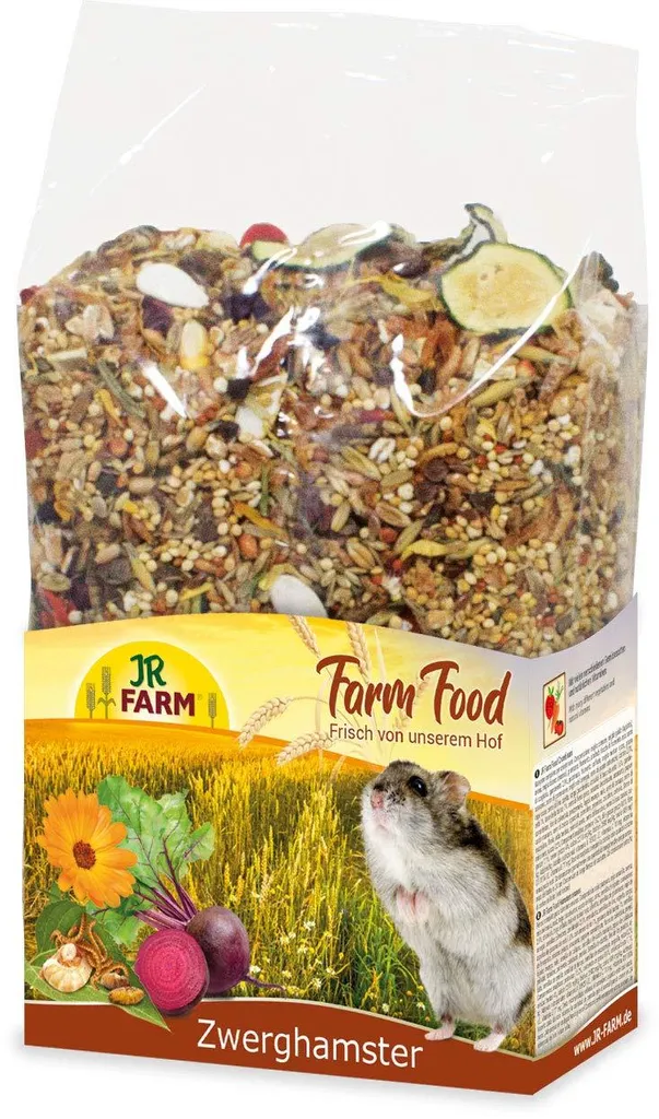 Aliment Hamster Nain JR Farm Food Équilibre Glycémique 500g Pack 6