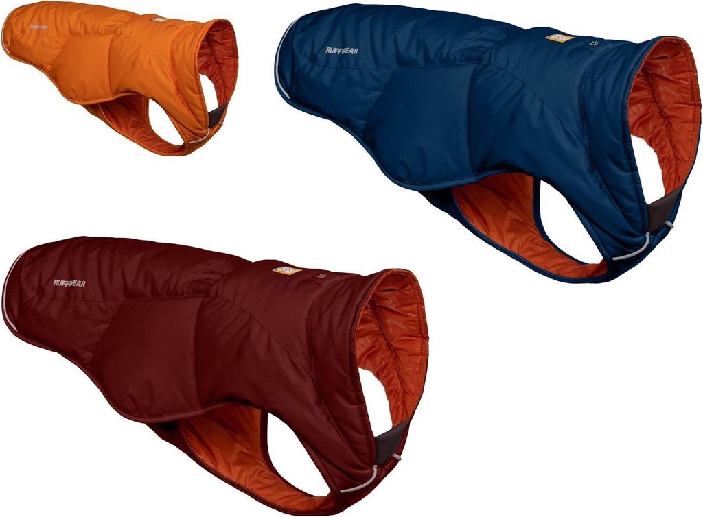 Ruffwear Quinzee Insulated Jacke, Farbe:Campfire Orange, Größe:XXS