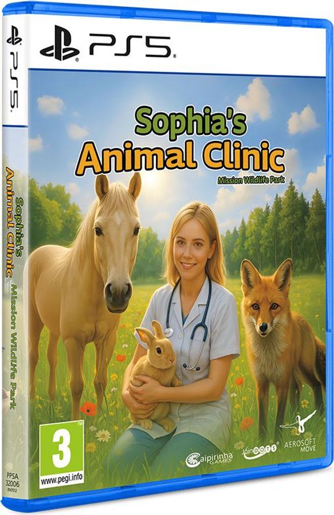 Aerosoft Sofia's Animal Clinic - Mission Wildlife Park PS5 Tierklinik Spiel Playstation 5 (engl. Box Version)