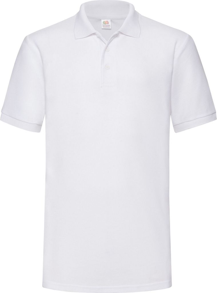 Fruit of the Loom - Poloshirt für Herren PC6353 (3XL) (Weiß)