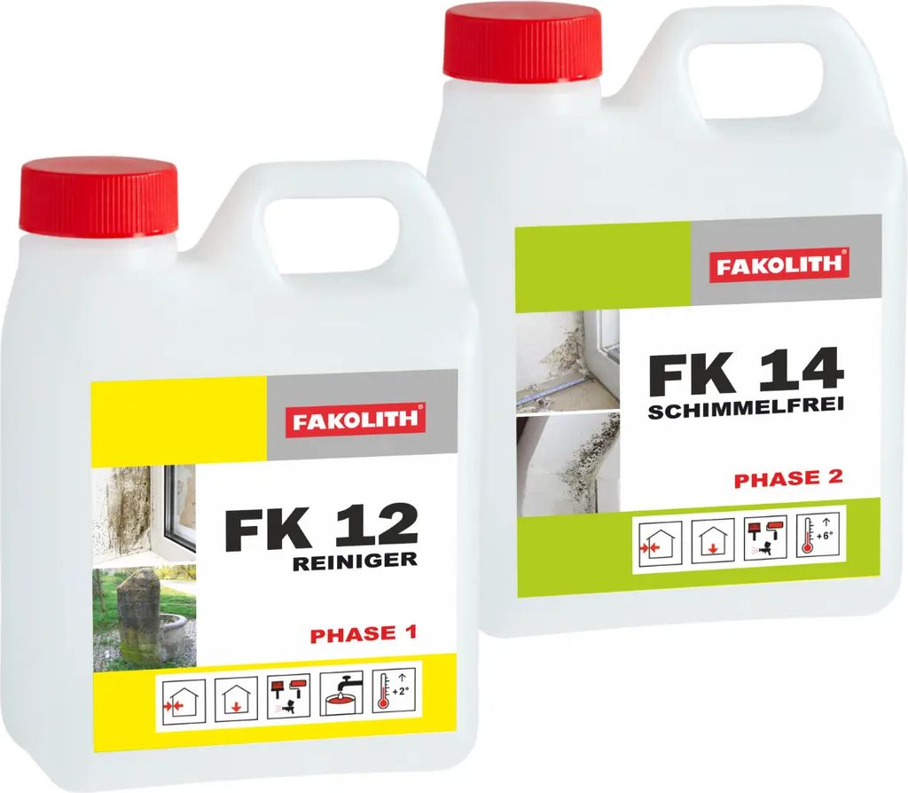 Fakolith FK 12 Keimfreier Reiniger + Fakolith FK 14 Produktbild 