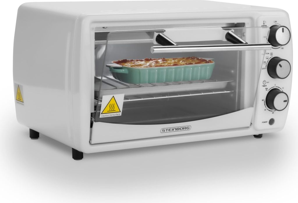 Steinborg Mini four 13 litres blanc | Four à pizza | Image du produit 
