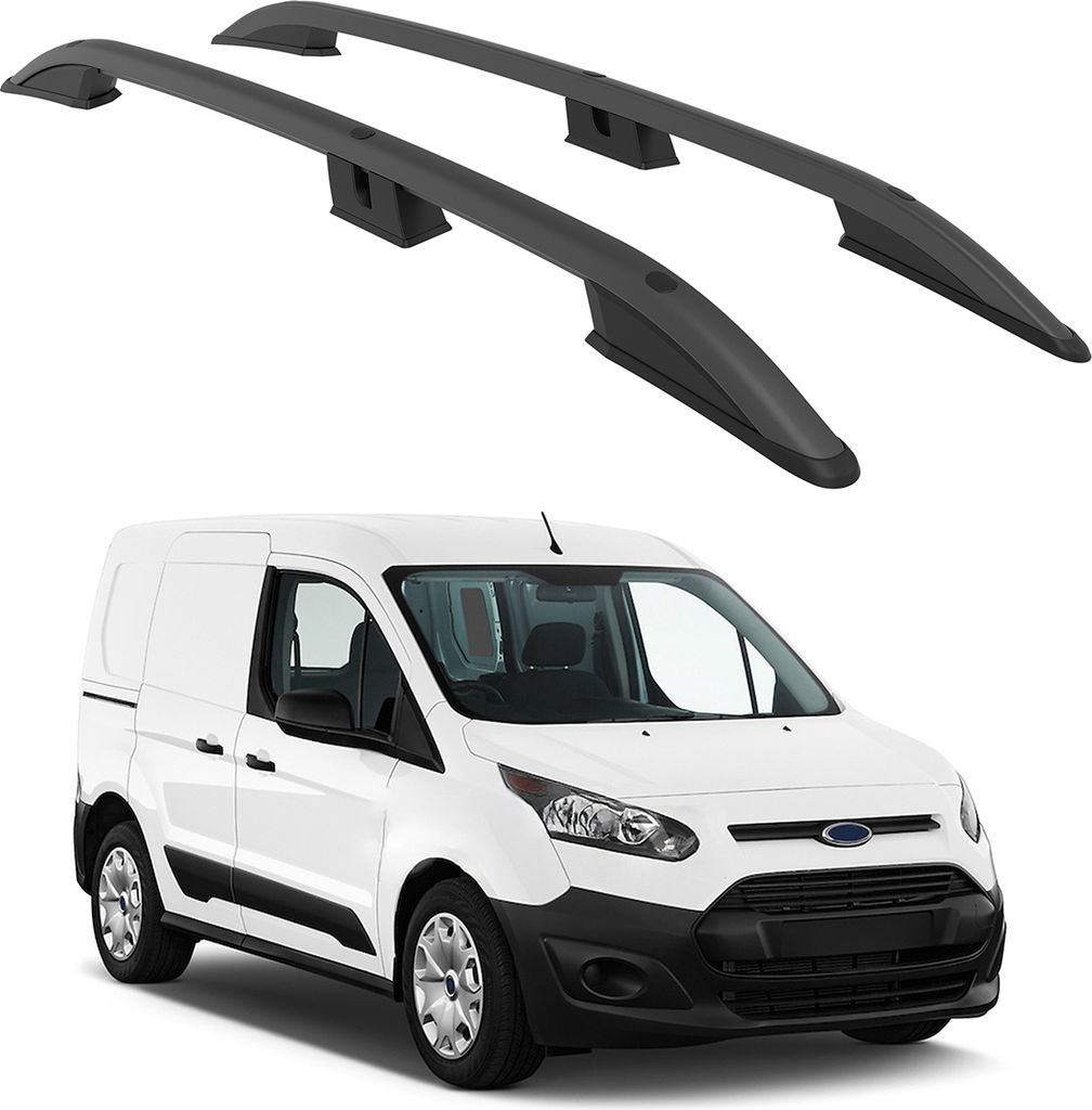 TURTLE DACHRELİNG CROWN FORD CONNECT ALL 2013 2014 2015 2016 2017 2018 2019 2020 2021 (SWB) , Schwarz