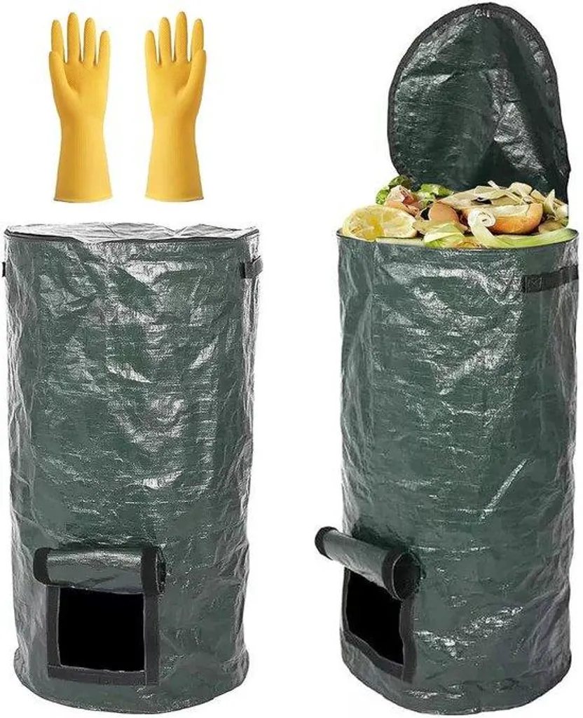 Sac de jardin pour compostage organique - 2 grands sacs biodégradables