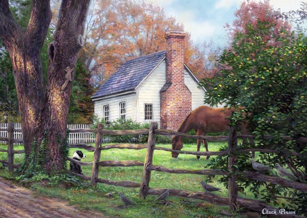 Grafika Puzzle Chuck Pinson - Where Time Moves Slower - 500 Teile