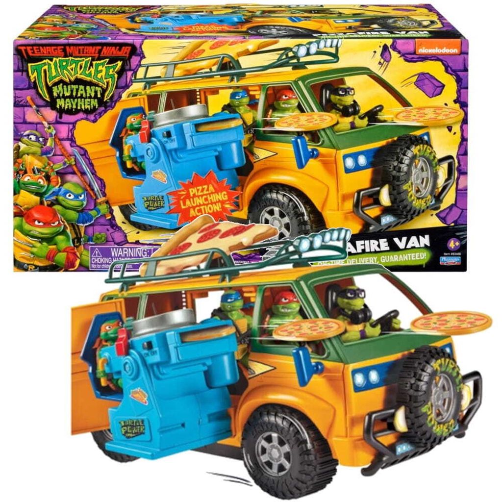 Pojazd Pizzafire Van 20 cm od Teenage Mutant Ninja Turtles Obrázok produktu 