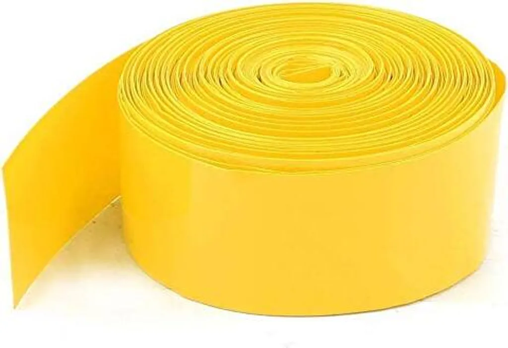 Tubo Termoretraibile Giallo 5mm per Modellismo e DIY - 5 Metri