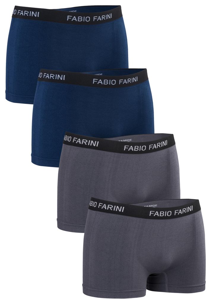 Fabio Farini - 4 Stück Herren Unterhosen - Männer Produktbild 