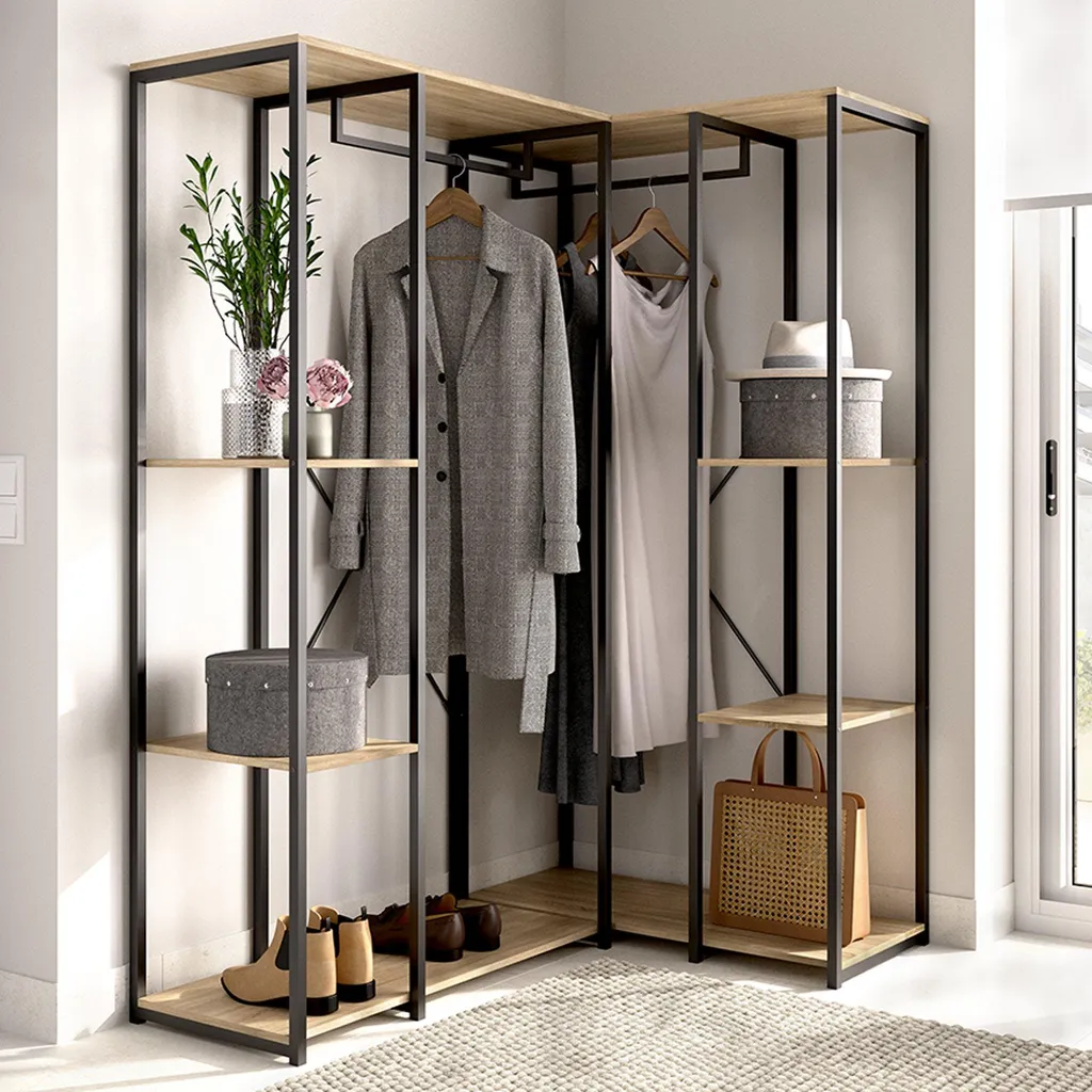 Armoire de rangement Hollis pour optimiser l'espace et le linge - 2