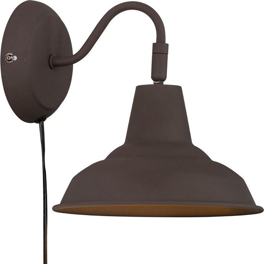 Nordlux Wandleuchte Andy Rost-Braun max. 15W E27 ohne Produktbild 