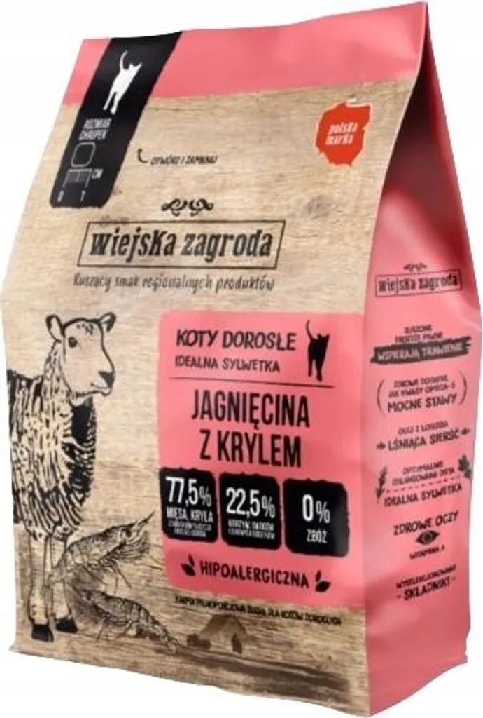 Offerta Rural Farm Gatto Agnello e Krill 400g - Croccantini Top!