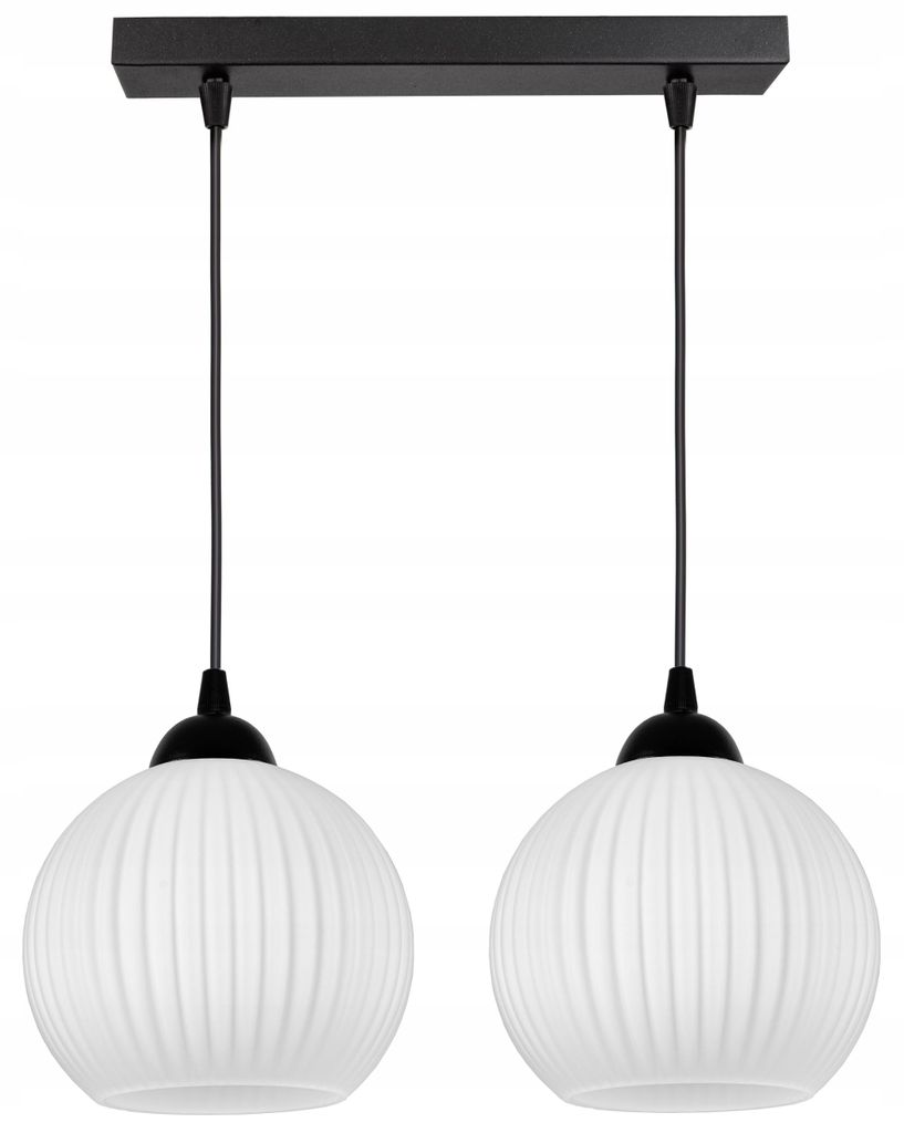 FKL DESIGN Deckenlampe Deckenleuchte E27 Kugel aus Weiß Glas Serie N899 (BZ2)