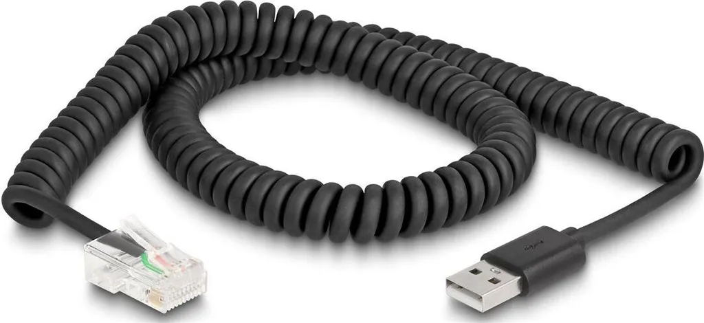 Cavo Ricambio Scanner Barcode Delock RJ50-USB 2.0 2mt - 90601