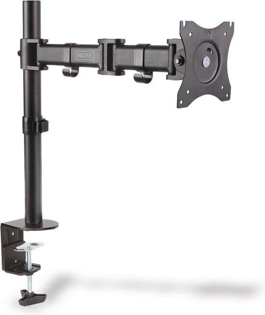 Monitorhalter Tischklemme 27 Zoll 8kg schwarz