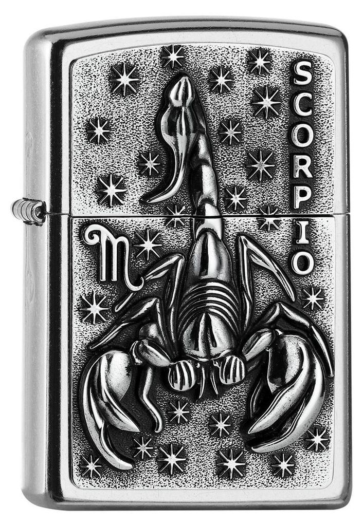 Zapalova? Zippo Scorpio znamení zv?rokruhu Štír Street Obrázek produktu 