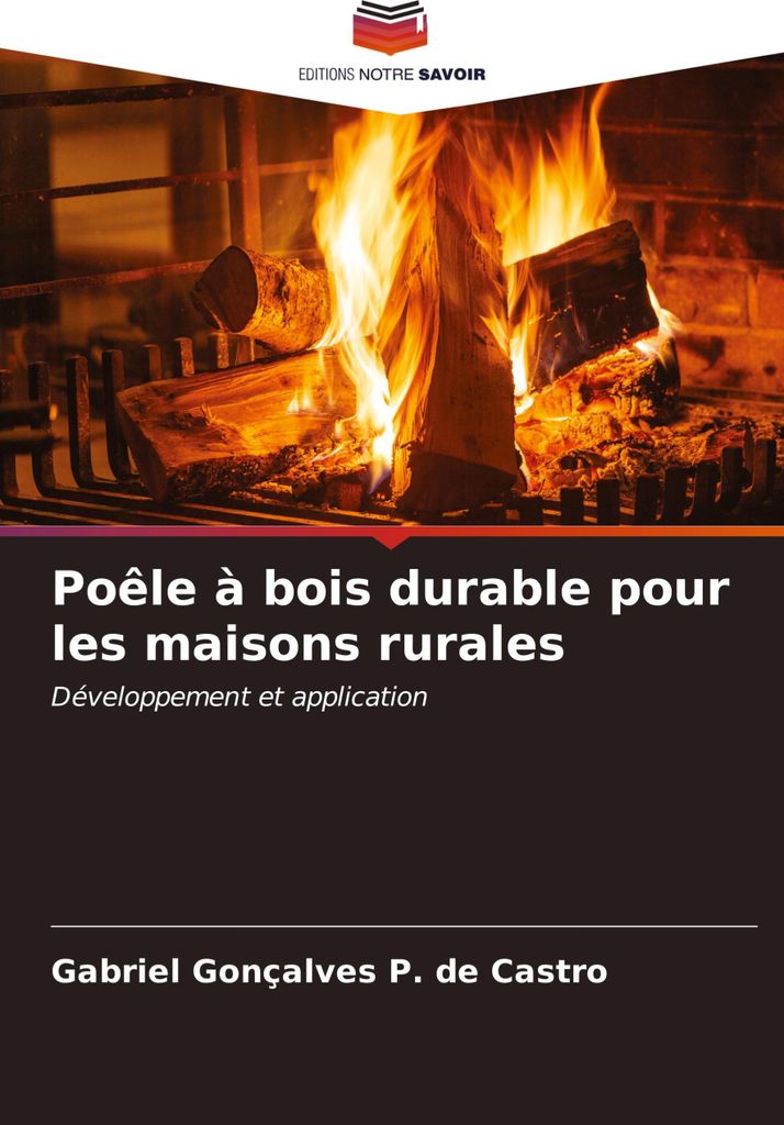 Poêle à bois durable pour les maisons rurales