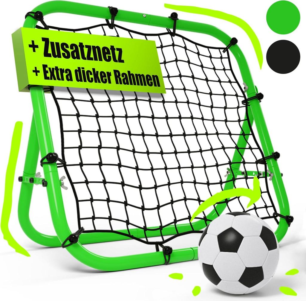 Bentson Rebounder Fußball Rebounder Kinder Und Profis Mit Produktbild 