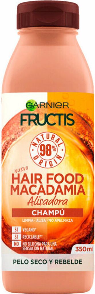 Garnier Fructis Hair Food Macadamia Glättungsshampoo 350ml