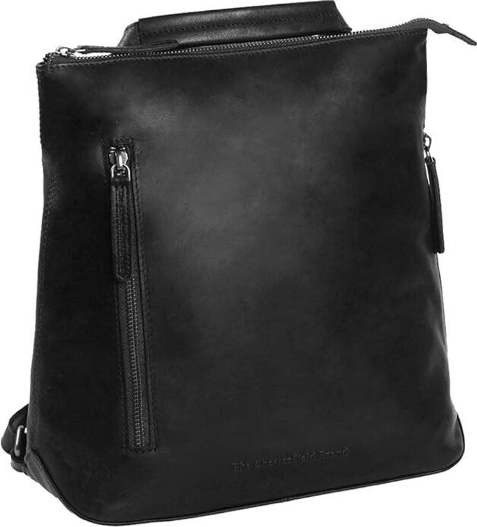 Chesterfield Elise Backpack Black- Rucksack für Damen 34x31x11,5cm