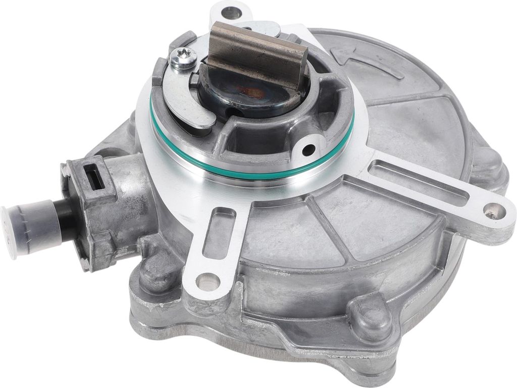 Bremsvakuumpumpe Nr.06E145100T Motorvakuumpumpe für Audi A4 2006-2008 Aluminiumlegierung Silberton 1 Stück