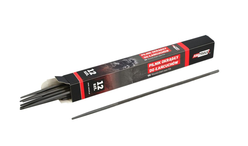 Awtools Pilnik Okrągły Do Łańcuchów 4,5Mm 12Szt. Zdjęcie produktu 
