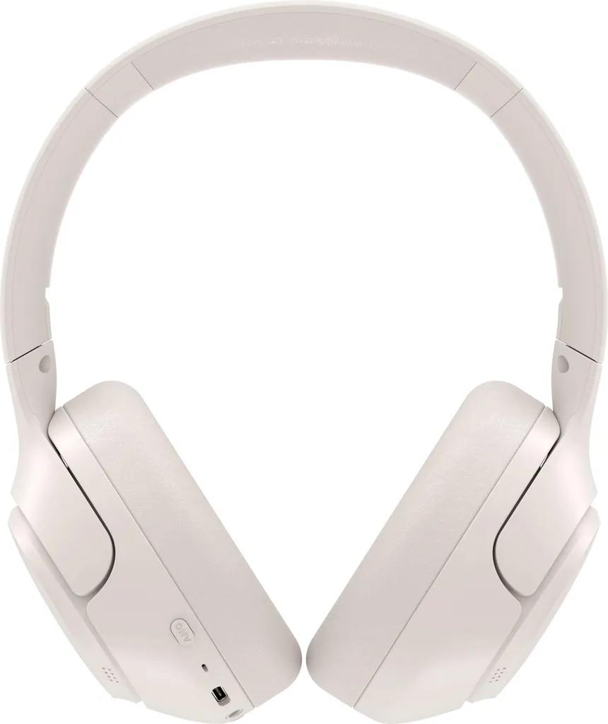 AlzaPower Mesa ANC Casque Bluetooth Blanc avec Réduction de Bruit Active