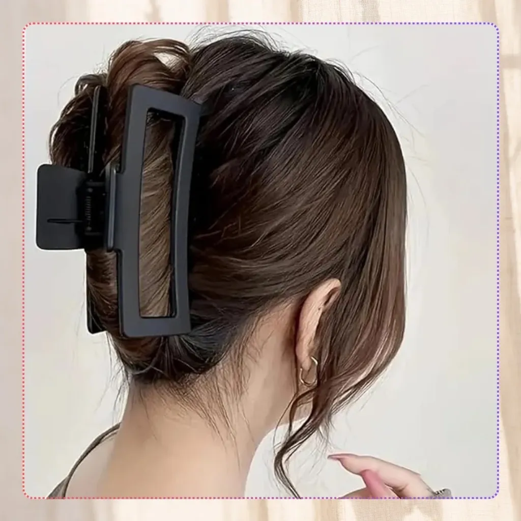 Set 4 Fermagli Capelli Camerazar Neri: Accessori Professionali Styling - 3