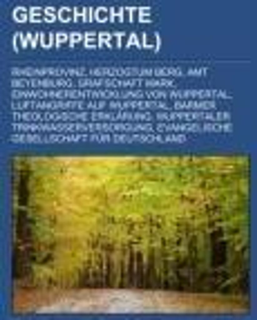 Geschichte (Wuppertal)