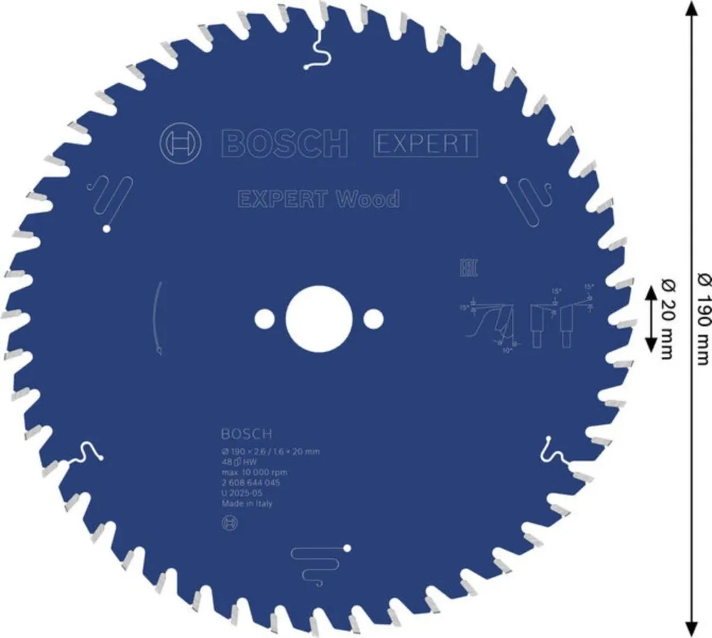Lama circolare Expert per legno - 3