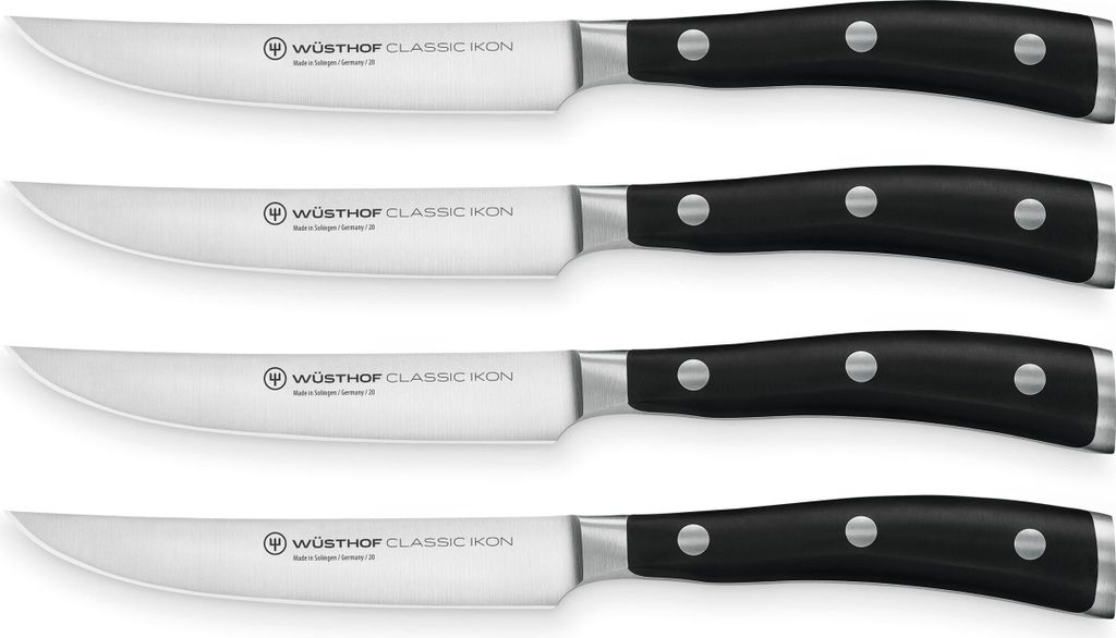 Set di coltelli per bistecca Wüsthof Classic Ikon con 4 Immagine del prodotto 